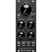 Erica Synths Módulo Eurorack Black 3109 VCF/VCA 10 HP - Filtro Pasabajo 24 dB/oct, Compen