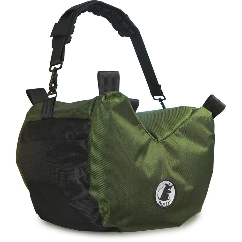 FOCUS RAT Rat Bag V3 Grande Color Verde Marino - Capacidad de Carga 33 lb, Tejido Cordura