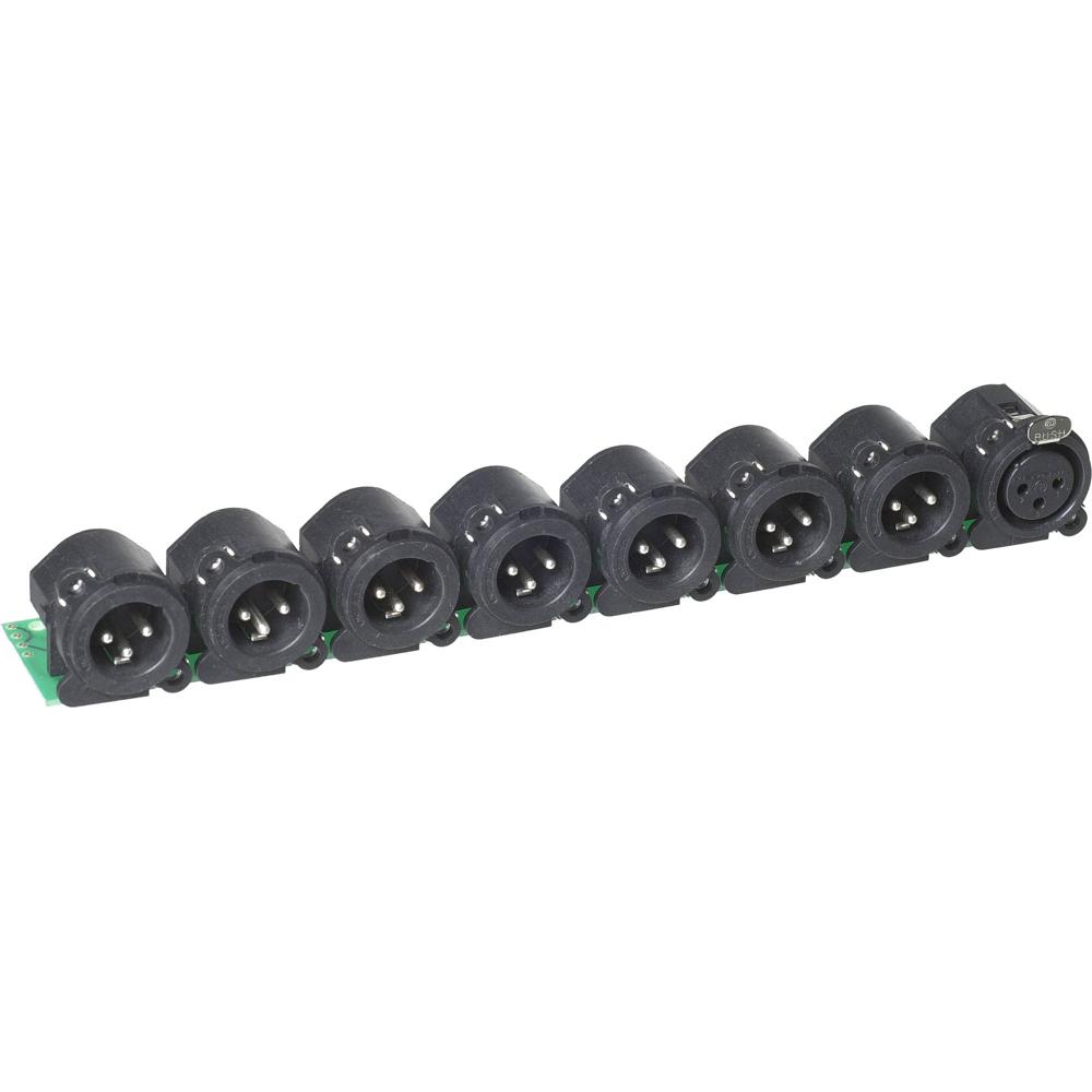 RTS Módulo Divisor de Micrófono TW-7W 1x7 con Conectores XLR de 3 Pines