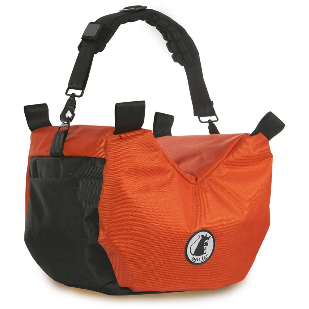 FOCUS RAT Rat Bag V3 Grande Naranja Quemada - Capacidad de Carga 33 lb, Tejido Cordura Res