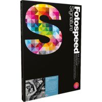 Fotospeed Papel Fotográfico Platinum Baryta 17"" x 50' - 300 gsm, Superficie Lisa, 100% Bl