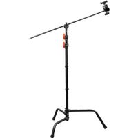 SHAPE C-Stand con Brazo de 40"" y Pierna Deslizante, Capacidad de Carga 25 lb, Altura Máxi