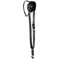 HoldFast Gear Money Maker Solo Sling Correa para Cámara Derecha - Cuero de Búfalo Negro,