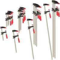 Bessey Juego de Prensas de Barra Estilo Clutch GSCC (16 Piezas) - Incluye Prensas de 6"", 1