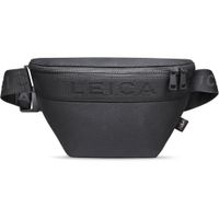 Leica SOFORT Hip Bag Negra - Bolsa de Cadera con Cierre Doble y Correa Ajustable