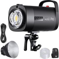 Neewer S102-400W PRO Monolight 400Ws con Luz LED de Modelado de 30W, Sistema Inalámbrico