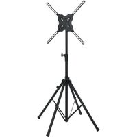 Gator Stand Cuadrapodo A/V para Pantallas de hasta 65"" - Altura Ajustable de 43 a 72"" - So