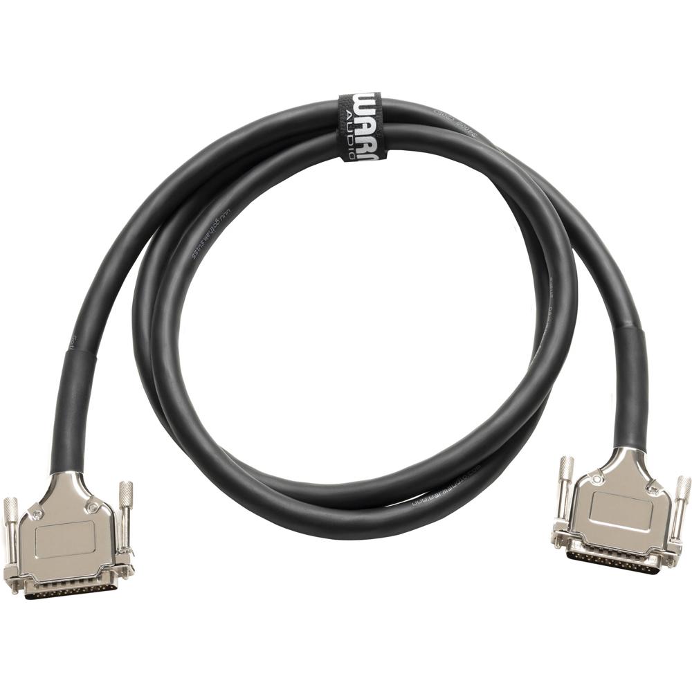 Warm Audio Cable Breakout DB25 a DB25 8 Canales 20' con Conectores Dorados y Blindaje Goth