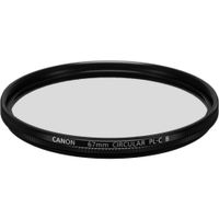 Canon Filtro Polarizador Circular 67mm - Vidrio Óptico, Anillo de Aluminio, Reducción de