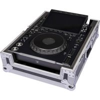 Headliner Flight Case para CDJ-3000X - Construcción de Madera de 3/8"" con Laminado Hexago
