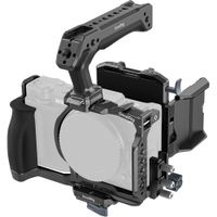 SmallRig HawkLock Full Camera Cage Pro Power Kit para Nikon ZR con Placa de Batería V-Mou