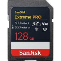 SanDisk Tarjeta de Memoria SDXC 128GB Extreme PRO UHS-II V90 - Velocidades de Lectura y Es