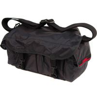 Domke F-2 Shoulder Bag - Ripstop Nylon, Negro, Capacidad para 2 DSLRs y 4-6 Lentes, 6 Comp
