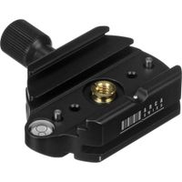 Arca-Swiss Clamp Rápida 60mm con Nivel de Burbuja y Montaje 1/4""-20 y 3/8""-16