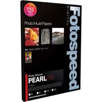 Fotospeed Papel Fotográfico Smooth Pearl 24"" x 100' - 290 gsm, Acabado Perla, Secado Ráp