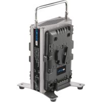 Watson C-VM-2C Cargador Dual-Posición V-Mount para 2 Baterías, 16.8V, 3A, Construcción