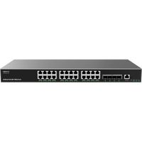 Grandstream Switch Gestionado GWN7813 24 Puertos Gigabit, 4 Puertos SFP+, 128 Gb/s Capacid
