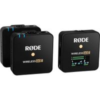RODE Wireless GO II Sistema de Micrófono Inalámbrico Digital Compacto para 2 Personas -