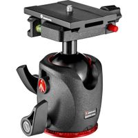 Manfrotto XPRO Cabezal de Bola de Magnesio con Placa de Liberación Rápida MSQ6PL - Capac