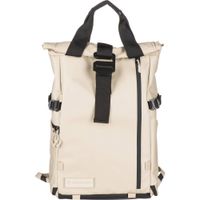 WANDRD PRVKE Backpack V4 Yuma Tan 21L con cierre roll-top, acceso lateral rápido y compar