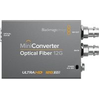 Blackmagic Design Mini Converter Optical Fiber 12G-SDI - Conversor bidireccional SDI a fib