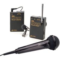 Azden WMS-PRO Sistema InalÃ¡mbrico VHF para CÃ¡mara con MicrÃ³fono Lavalier EX-503 y MicrÃ