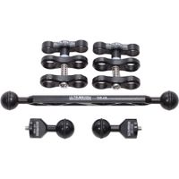 Ultralight Cinema Arm Kit CAK-VS14-08 8"" Doble con Adaptadores y Abrazaderas de Aluminio A