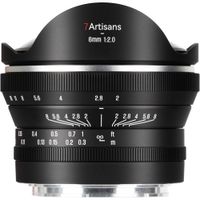 7Artisans Lente Fisheye 6mm f/2 para Nikon Z - 220° Ángulo de Vista, Enfoque Manual, 10