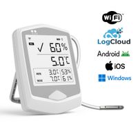 Termohigrómetro Higrómetro Termómetro Data Logger WIFI - SIMGAWIT WLogmp1