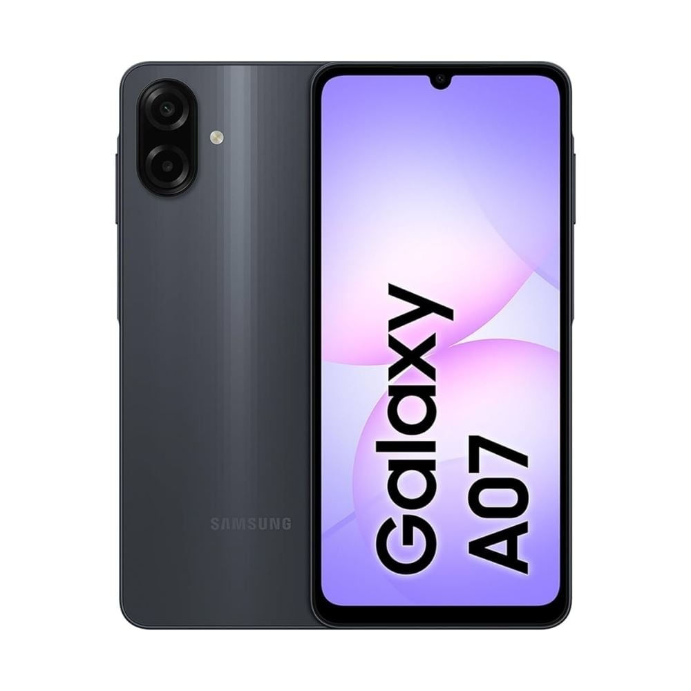 Celular Samsung Galaxy A07 128GB 4GB RAM Black