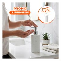 Pack2 Dispensador de Detergente de Cocina Color Blanco YRegalo Sticker