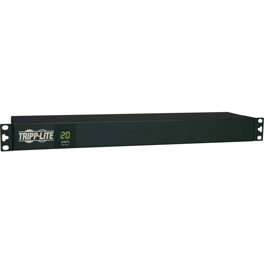 Tripp Lite PDU 2.4kW 120V Modelo Local Metered con 12 Salidas NEMA 5-20R y Medidor de Ampe