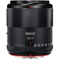 Meike 55mm f/1.4 AF Lens para Sony E - Objetivo Prime Autofocus con Abertura Rápida y Rec