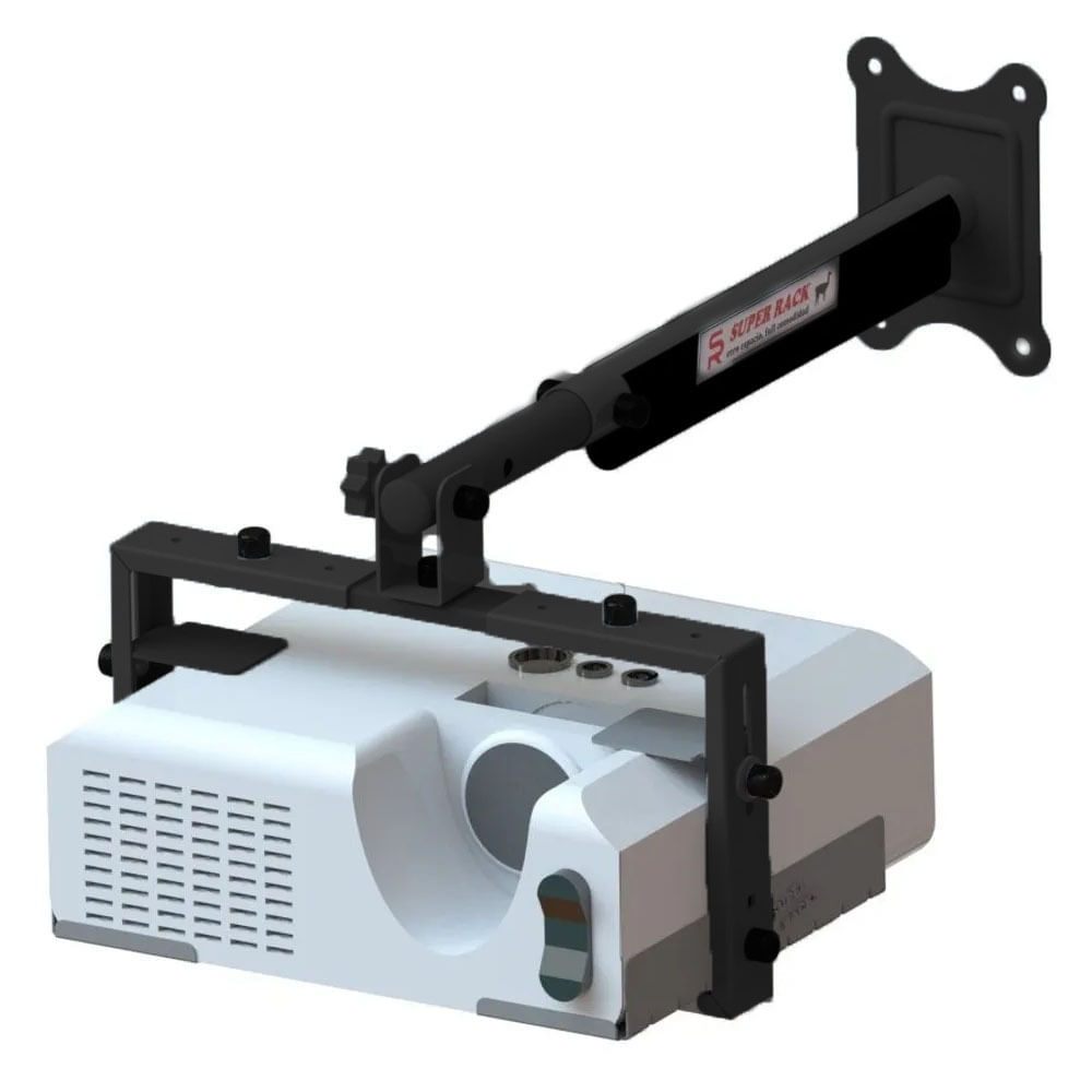 Rack para Proyector Super Racks RPR Multimedia Negro