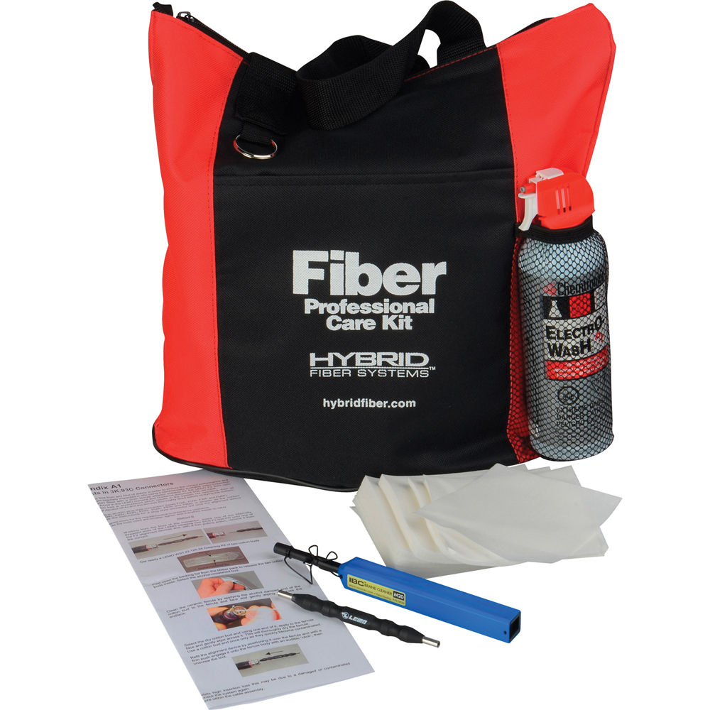 Camplex Kit de Limpieza de Fibra Óptica para Conectores Híbridos LEMO SMPTE 304/311M