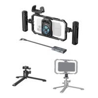 SmallRig Jaula Térmica para Smartphone con Trípode de Mesa y Kit de Adaptador