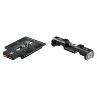 Bright Tangerine Dovetail Universal con Montaje Rosette (Corto) - Placa Compacta con Doble