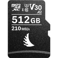 Angelbird microSDXC 512GB AV PRO UHS-I - 210 MB/s lectura, 175 MB/s escritura, V30, A2, re