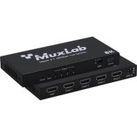 MuxLab Splitter HDMI 2.1 1 x 4 48 Gb/s - Soporta hasta 8K, EDID Management, Auto Downscali