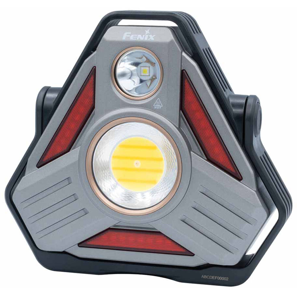 Fenix Linterna de Trabajo CP50R Recargable 5500 Lúmenes, 8 Niveles de Brillo, Luz Blanca
