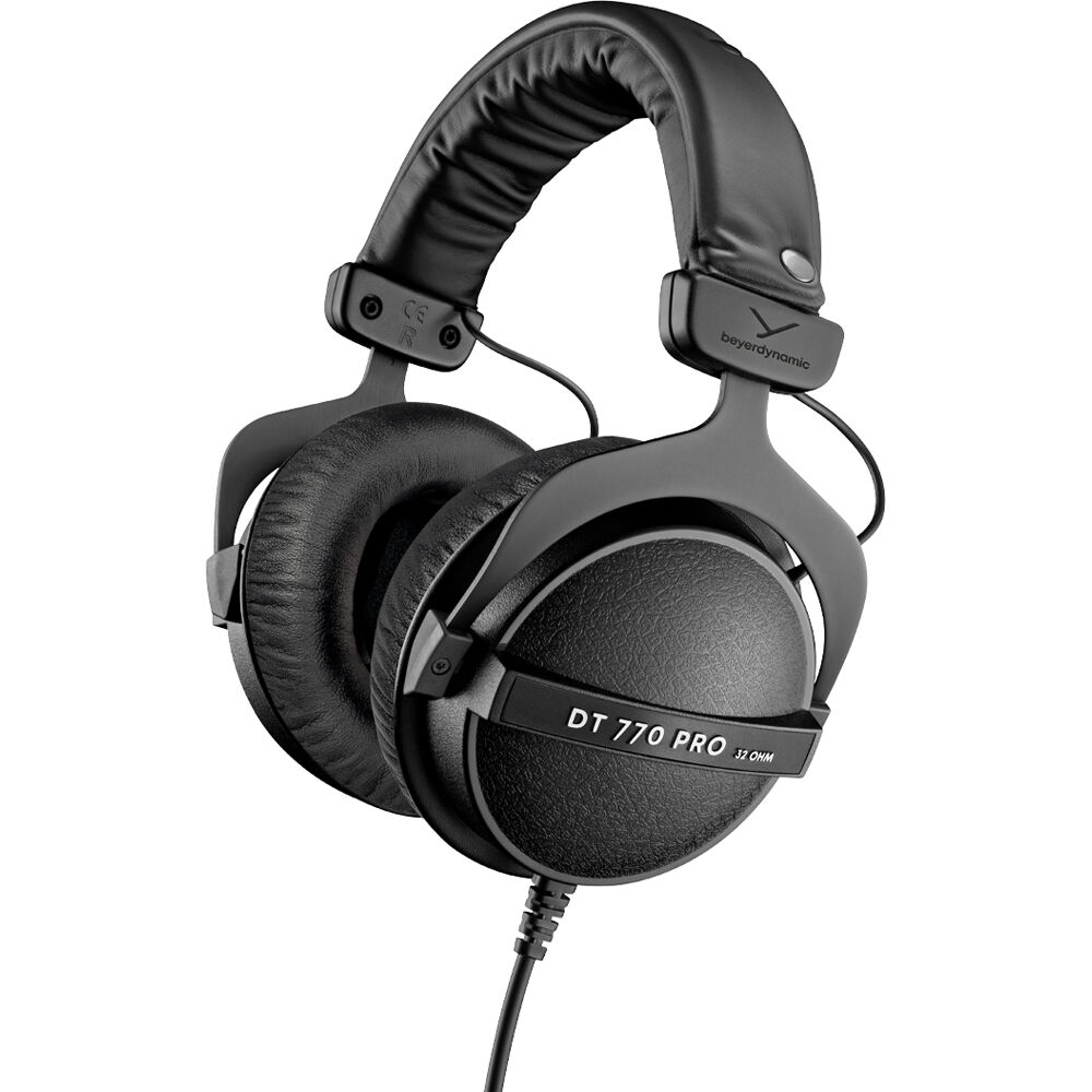 Beyerdynamic DT 770 PRO Auriculares Cerrados de Referencia 32 Ohm, Diseño Circumaural, Si