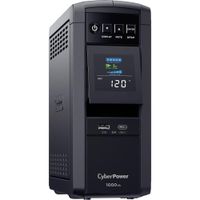 CyberPower CP1000PFCLCD UPS 1000VA 600W Sine Wave con 10 Salidas y Pantalla LCD Multifunci