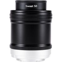 Lensbaby Cuerpo Fijo con Óptica Sweet 50 para Nikon - Focal 50mm, Abertura f/2.5 a f/22,