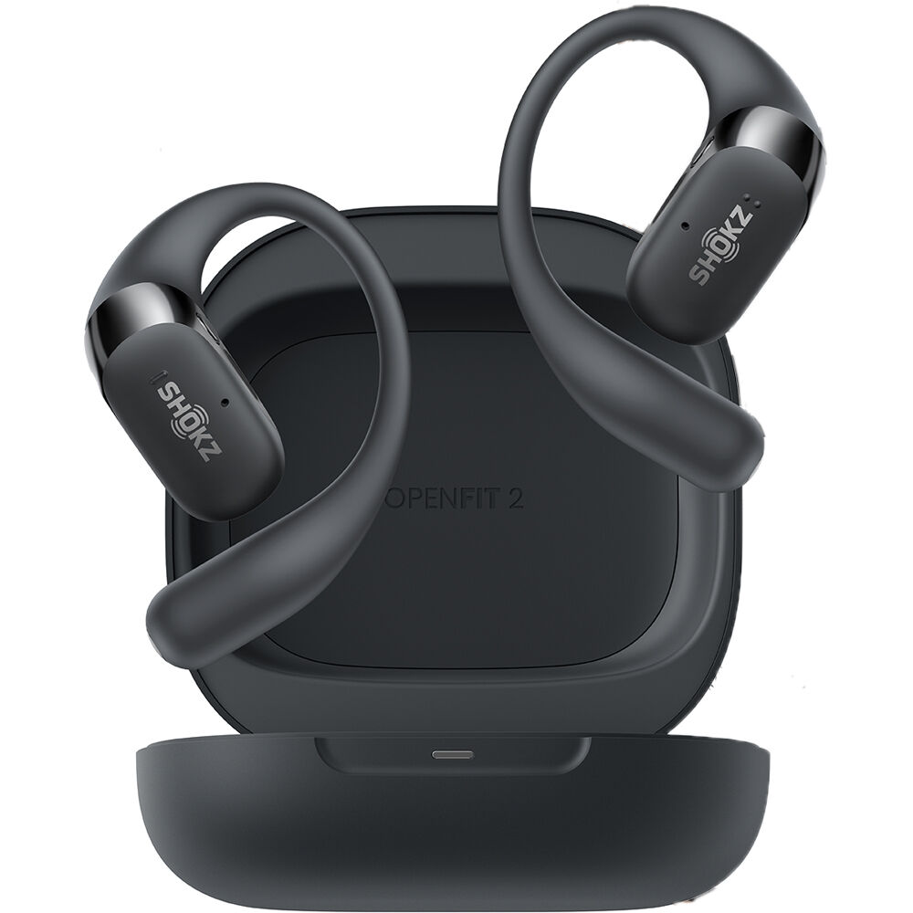 SHOKZ OpenFit 2 Auriculares Inalámbricos Verdaderos de Diseño Abierto con Tecnología Du