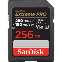 SanDisk Tarjeta de Memoria SDXC Extreme PRO 256GB UHS-II V60