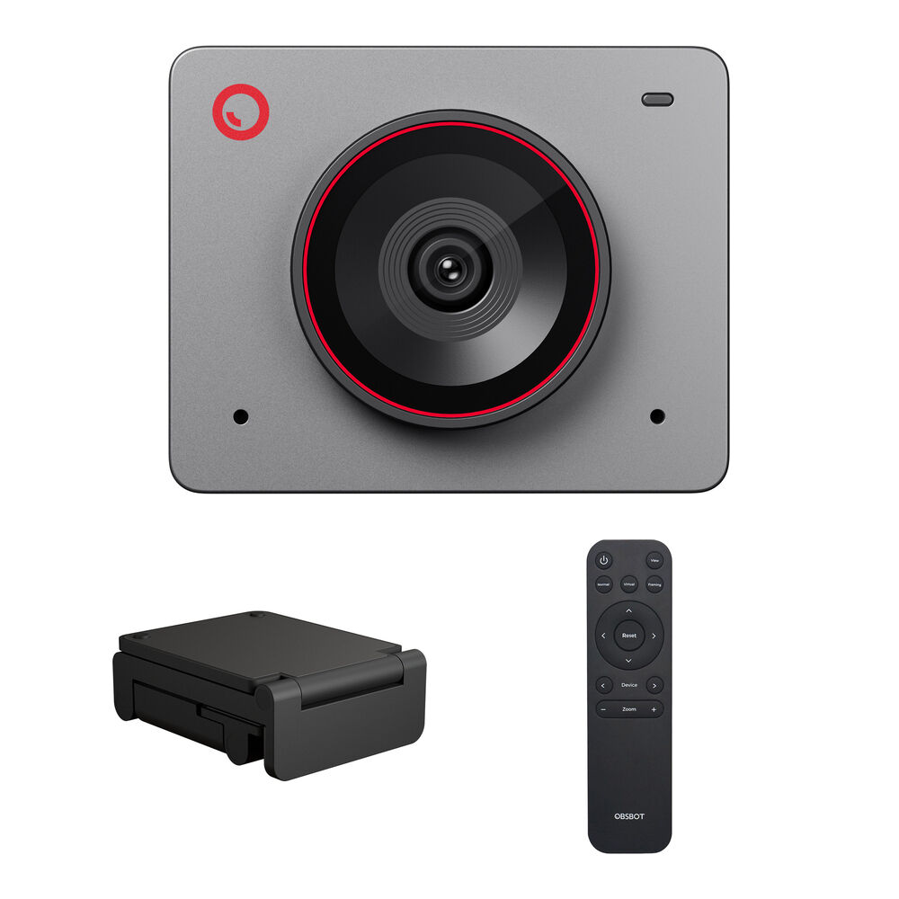 OBSBOT Meet 2 Webcam 4K UHD con Montaje Magnético y Control Remoto