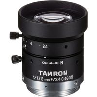 Tamron M117FM08 Lente C-Mount 8mm f/2.4-16.0 para Sensores 1/1.7 y 1/1.8""