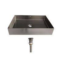 Lavamanos de Acero Inoxidable 304 Satinado LA30402-5538