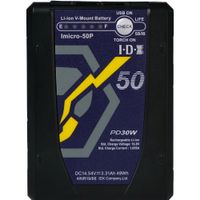 IDX System Technology Imicro-50P Batería Mini V-Mount de 49Wh, 14.5V, Salida USB-C y D-Ta