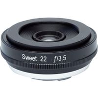 Lensbaby Sweet 22 Optic Canon RF - Lente Pancake 22mm f/3.5, Enfoque Manual, Ideal para Re